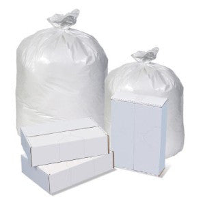 Can Liners 60 Gallon White